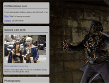 Tablet Screenshot of cliffnordman.com